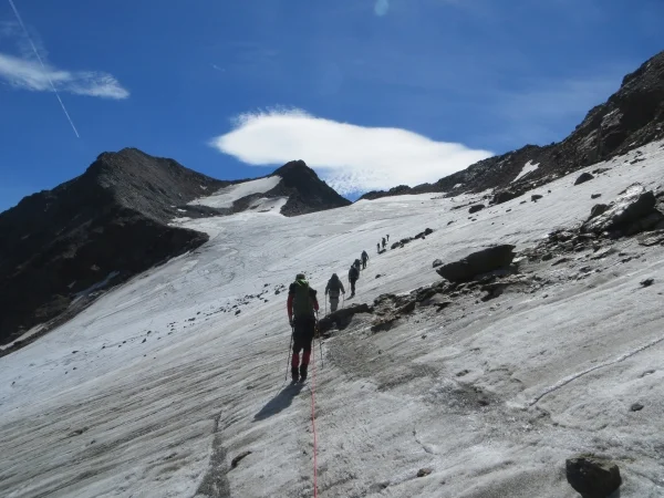 Offenbacher Höhenweg Gletscher | © DAV Offenbach