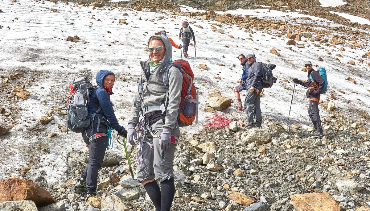 Einstieg Gletscher | © DAV Offenbach