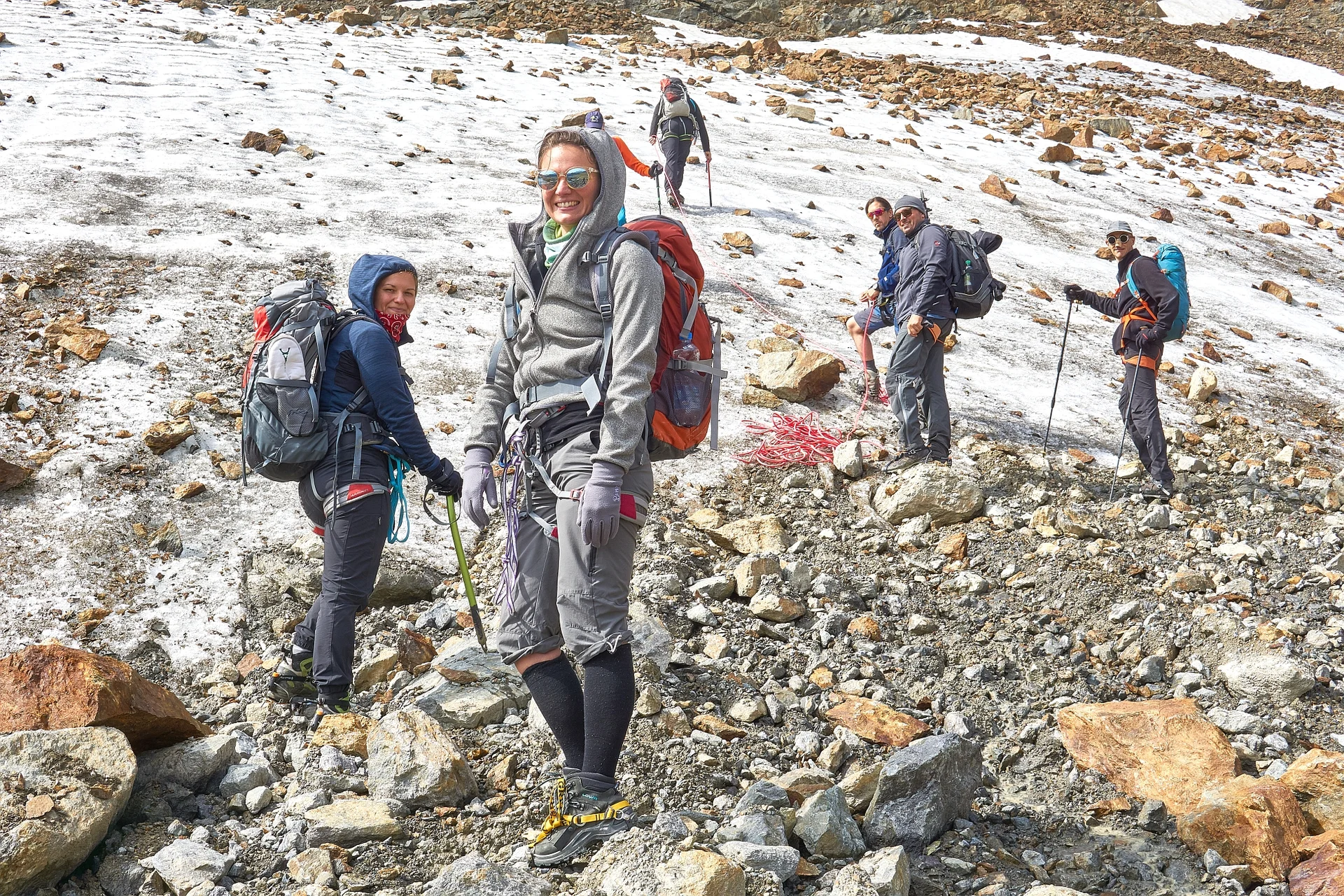 Einstieg Gletscher | © DAV Offenbach