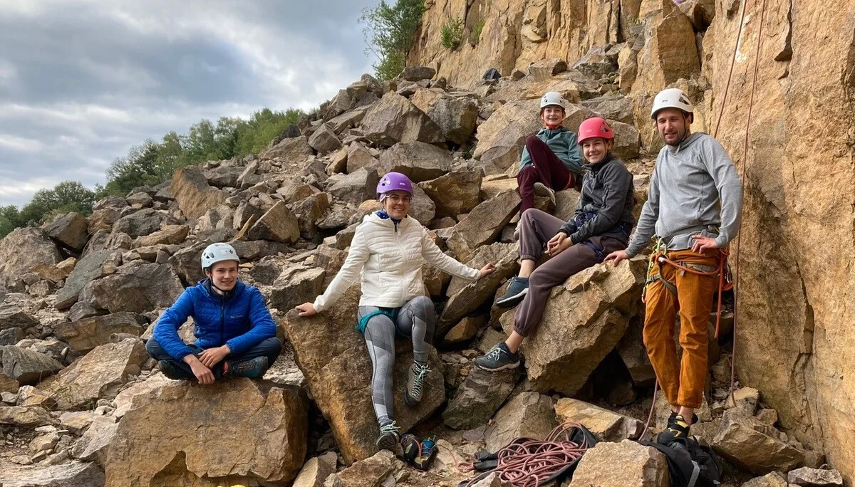 Jungendgruppe in Schriesheim | © DAV Offenbach