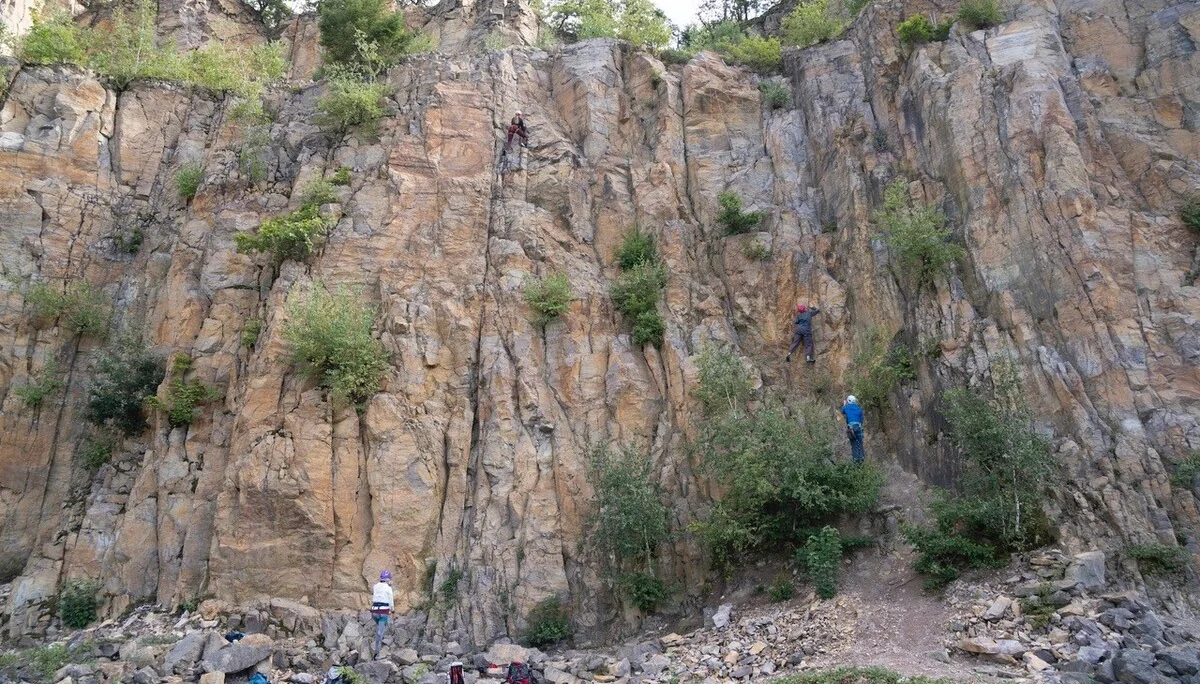 Klettern in Schriesheim | © DAV Offenbach