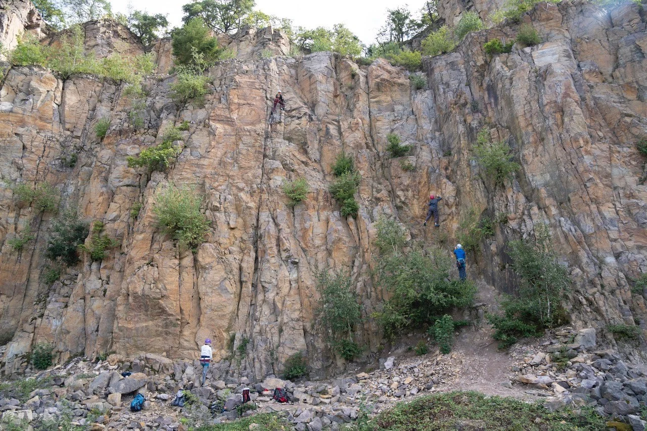 Klettern in Schriesheim | © DAV Offenbach