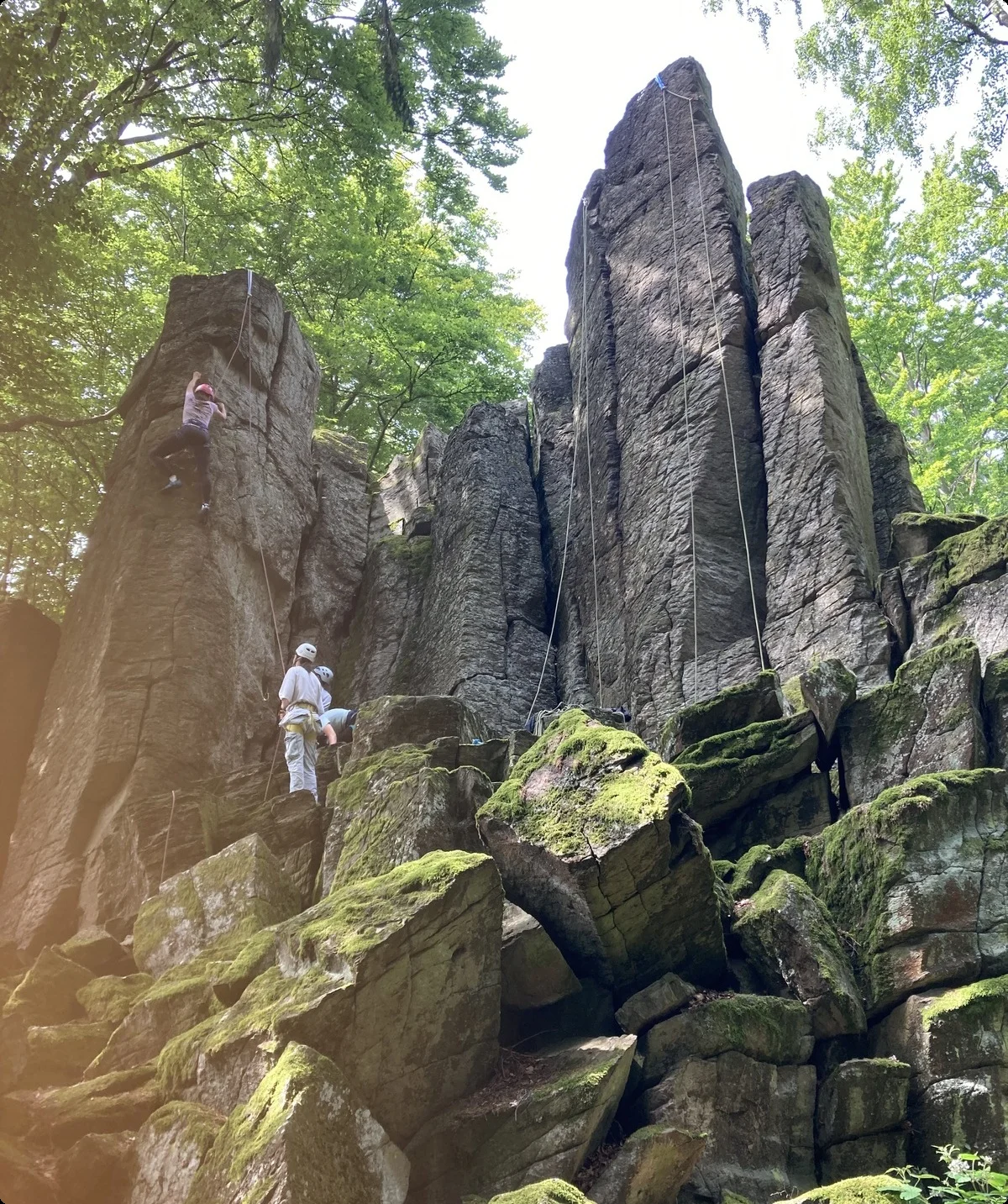 Steinwand | © DAV Offenbach