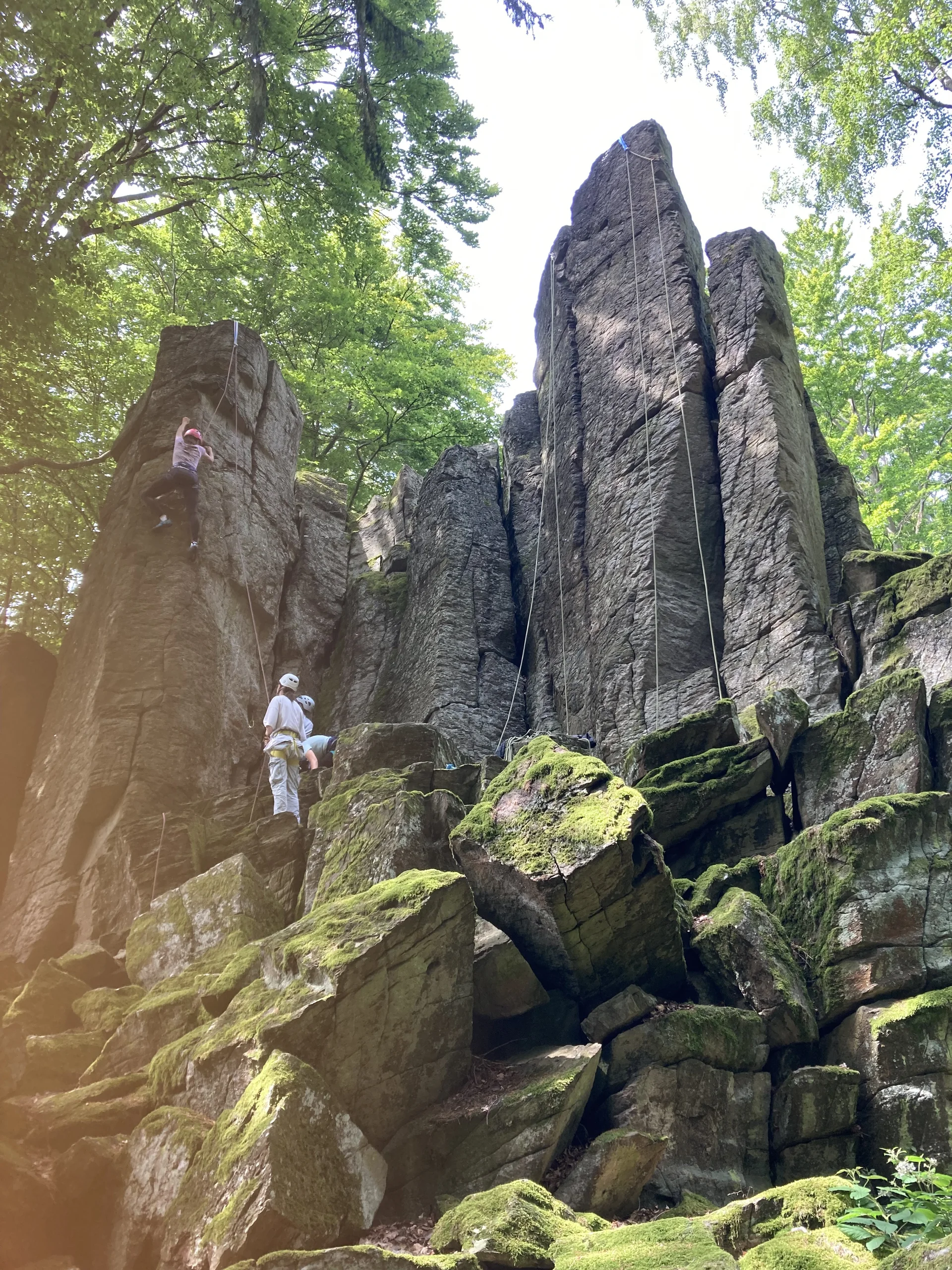 Steinwand | © DAV Offenbach