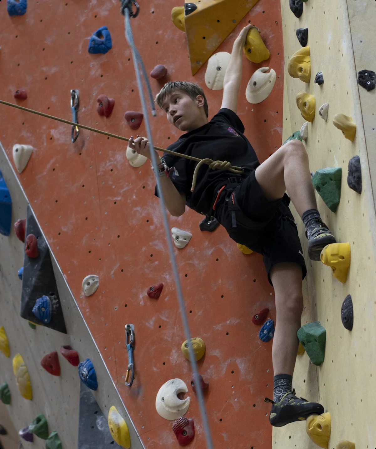 Weihnachtsfeier 2023, Riesenpendel | © DAV Offenbach