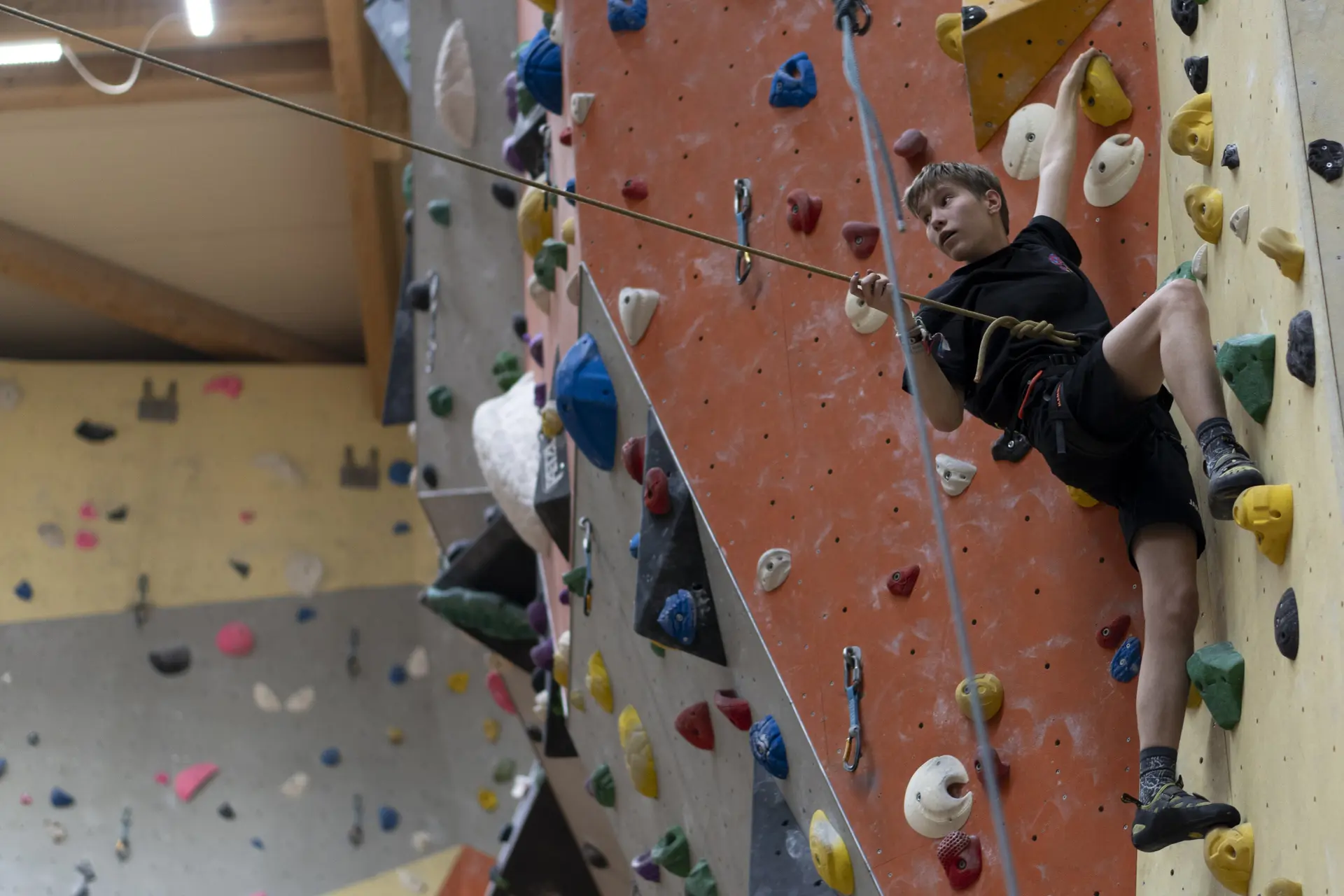 Weihnachtsfeier 2023, Riesenpendel | © DAV Offenbach