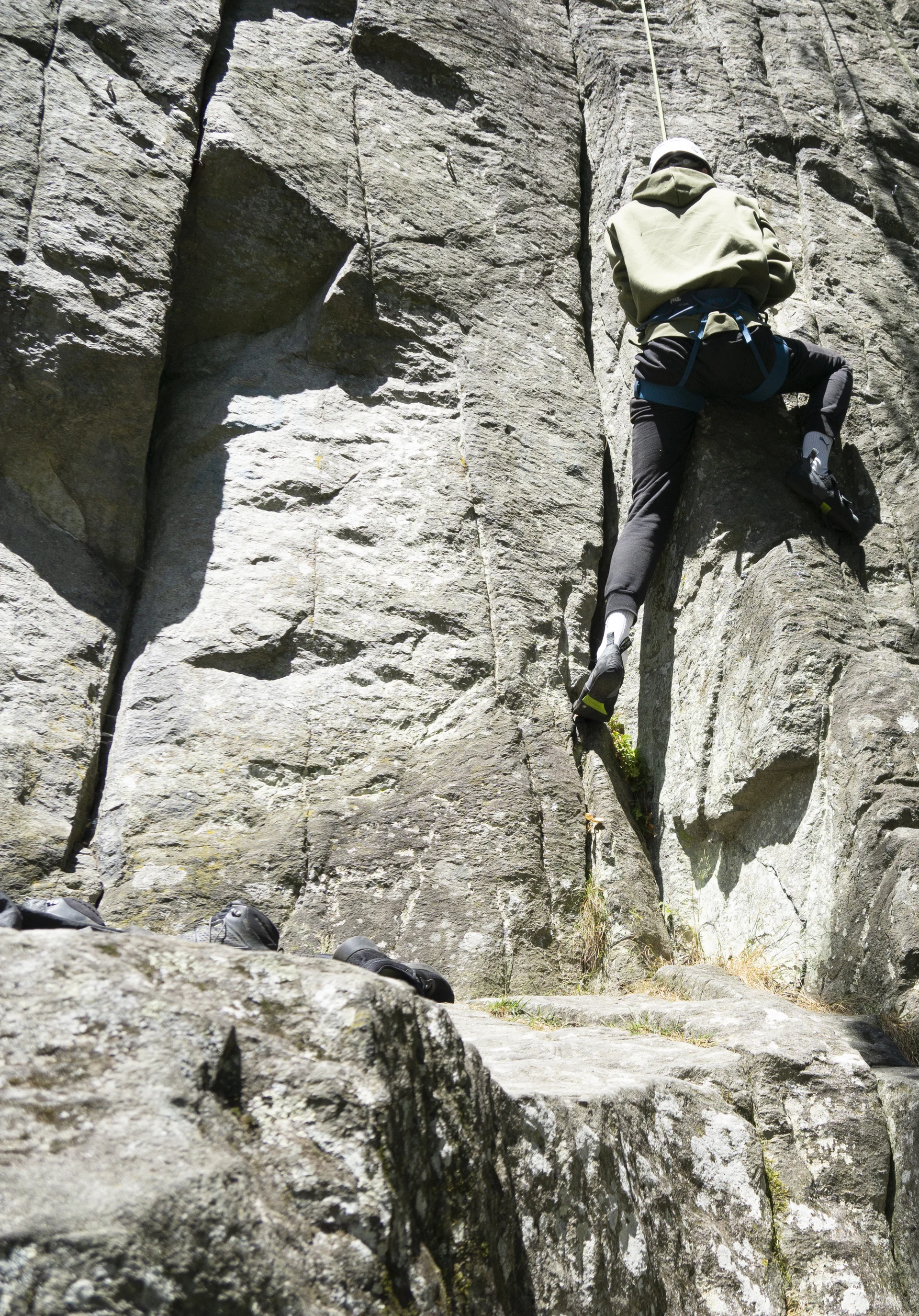 Steinwand | © DAV Offenbach