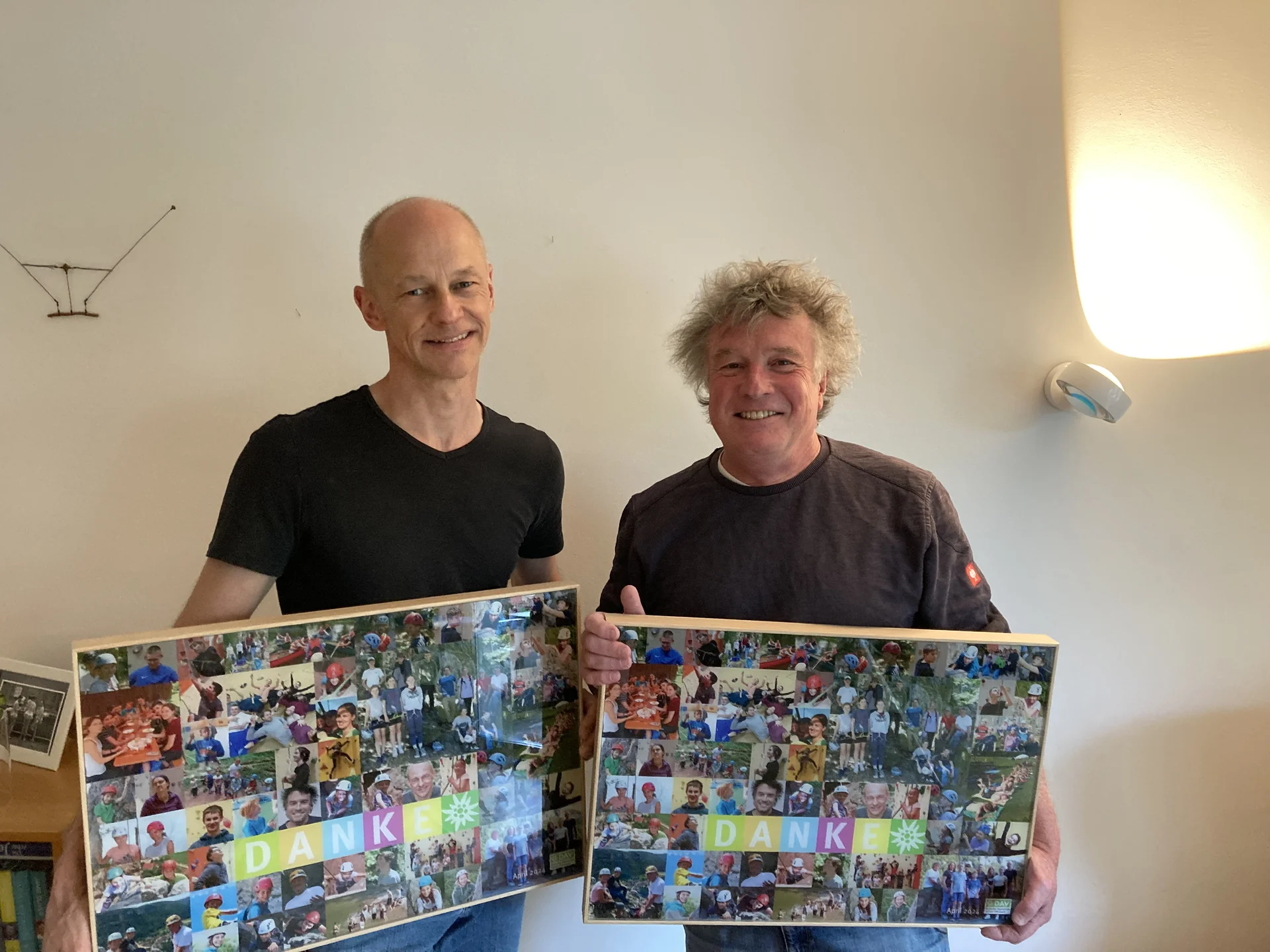 Edgar Maag (links) und Jürgen Volz | © DAV Offenbach