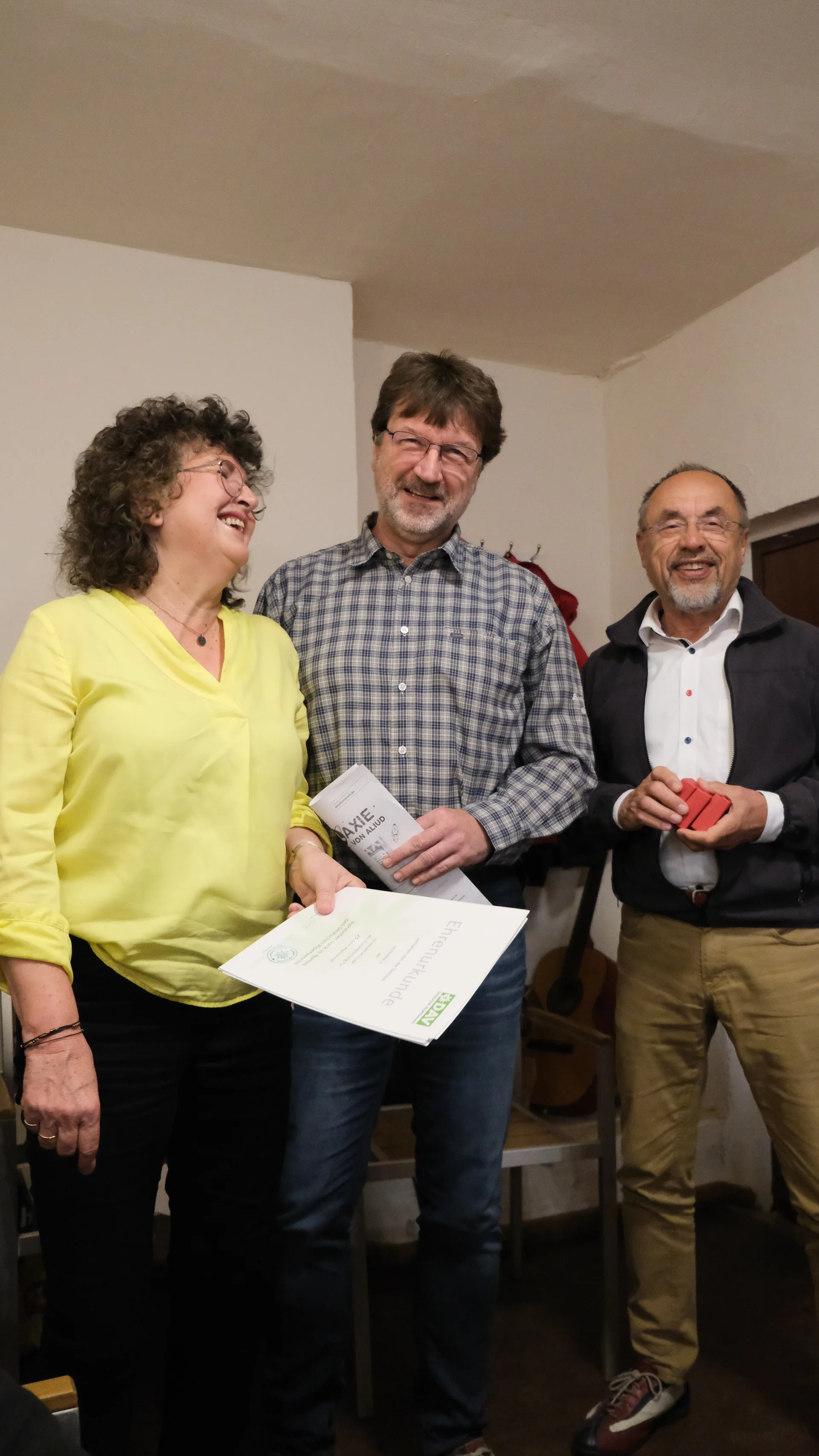 Ehrung der Jubilare | © DAV Offenbach