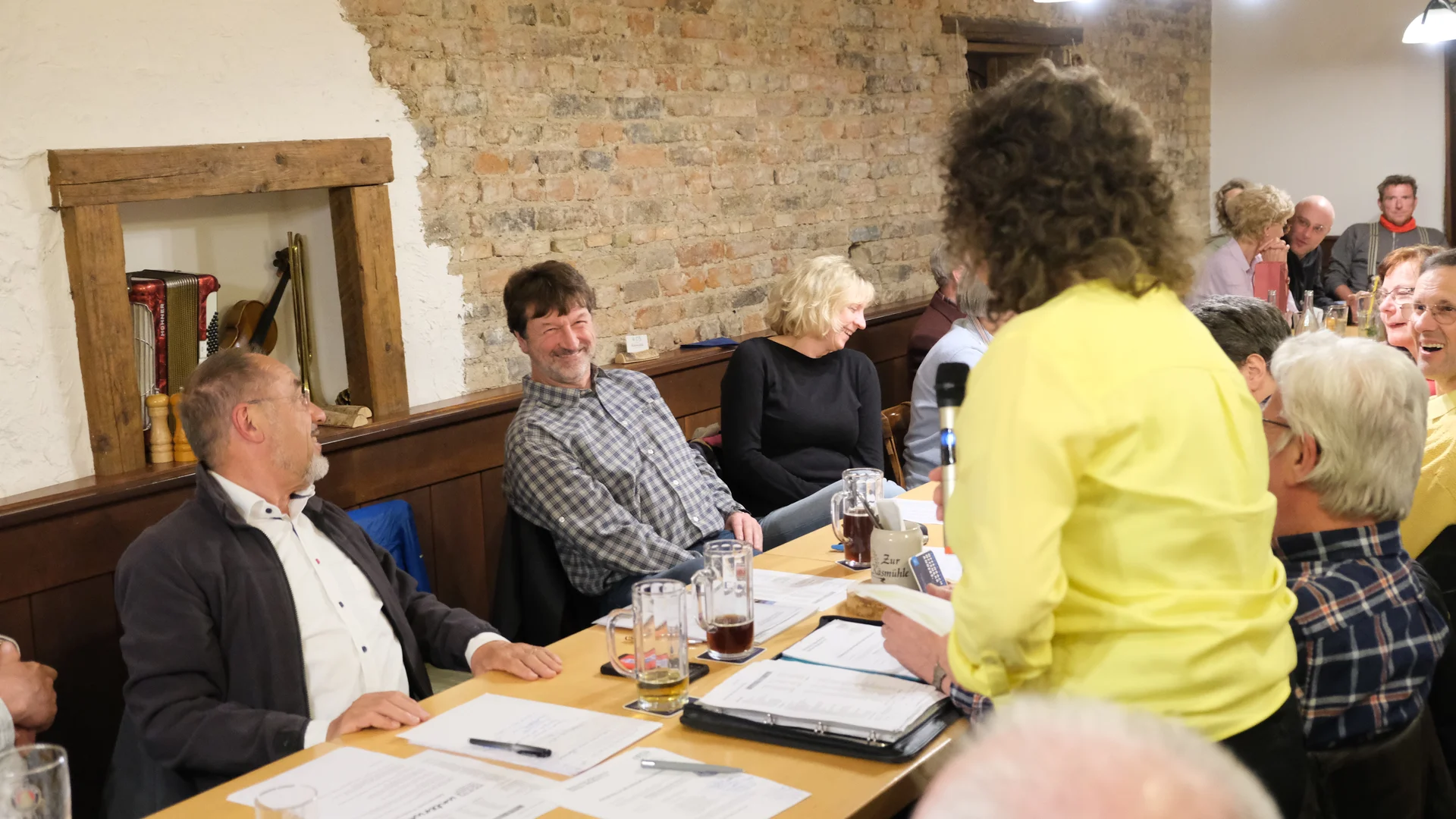 Thomas Vogel (Mitte), scheidender Vorsitzender | © DAV Offenbach