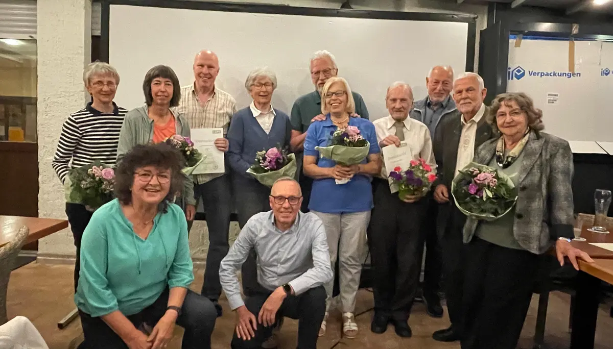 Ehrung der Jubilare 2025 | © DAV Offenbach