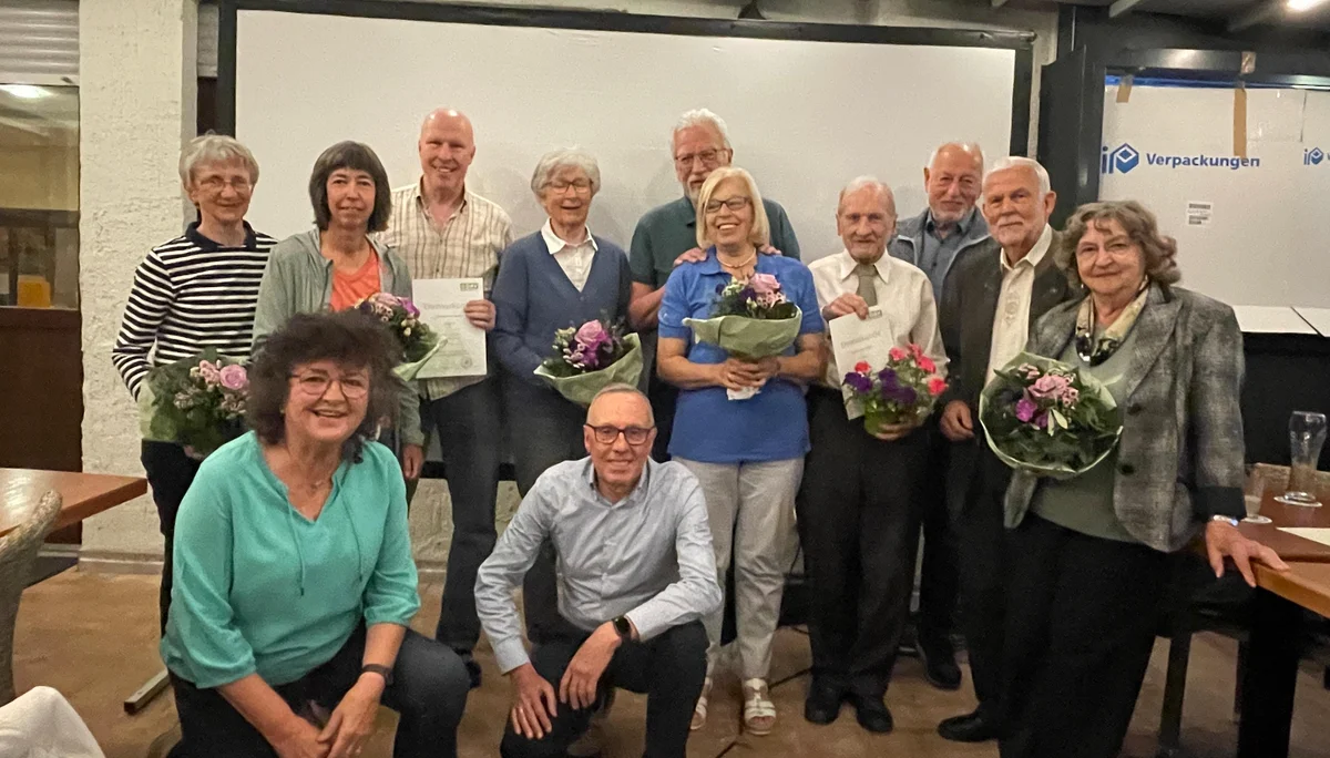 Ehrung der Jubilare 2025 | © DAV Offenbach