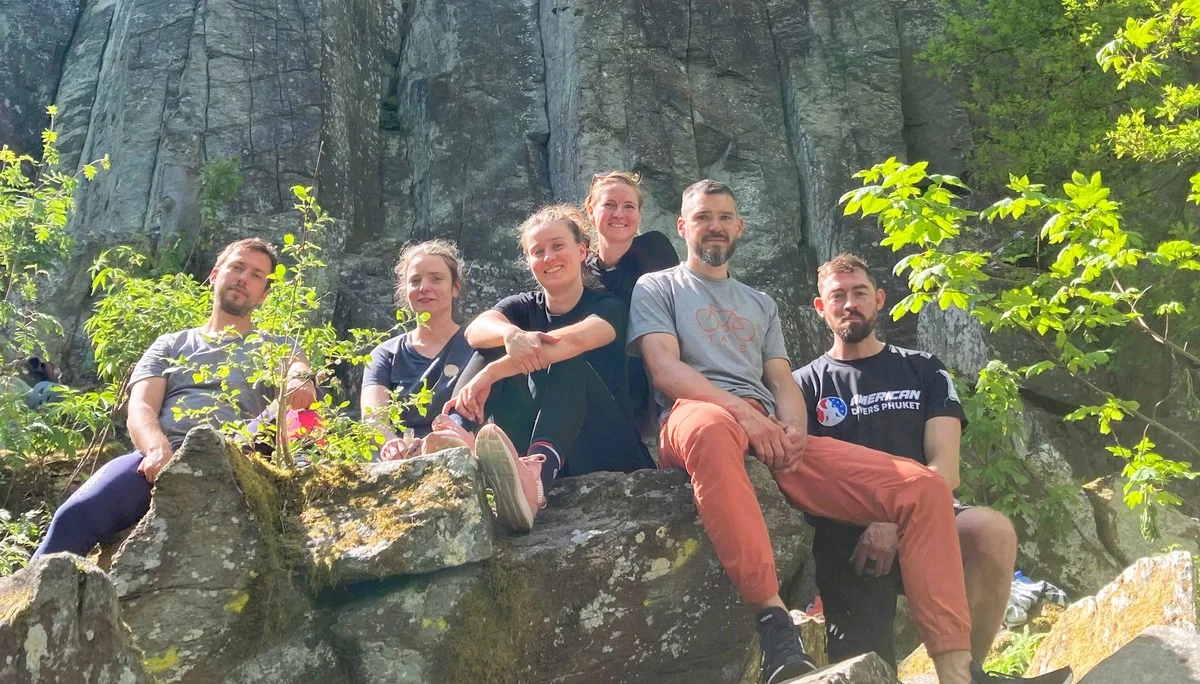 Felskurs Steinwand | © DAV Offenbach