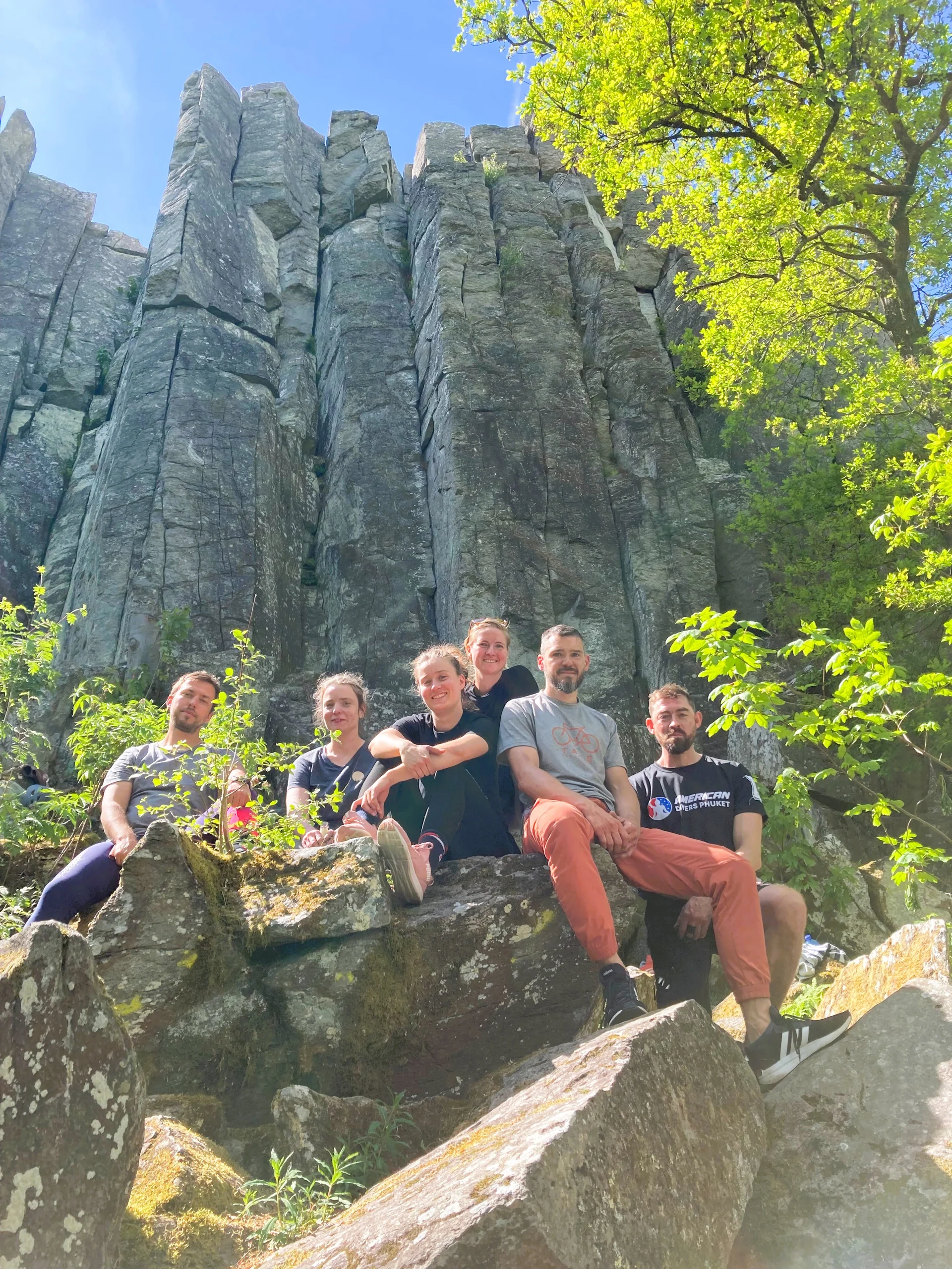 Felskurs Steinwand | © DAV Offenbach