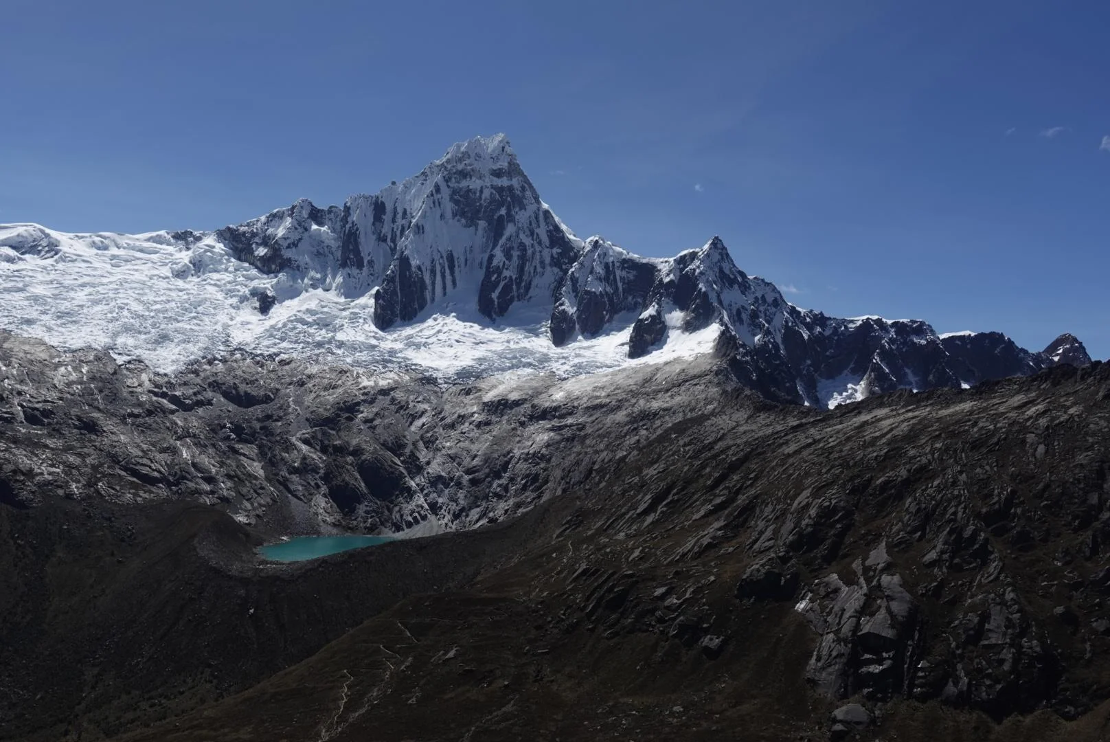 Vergletschertes Hochgebirge in Peru | © Sascha Mache