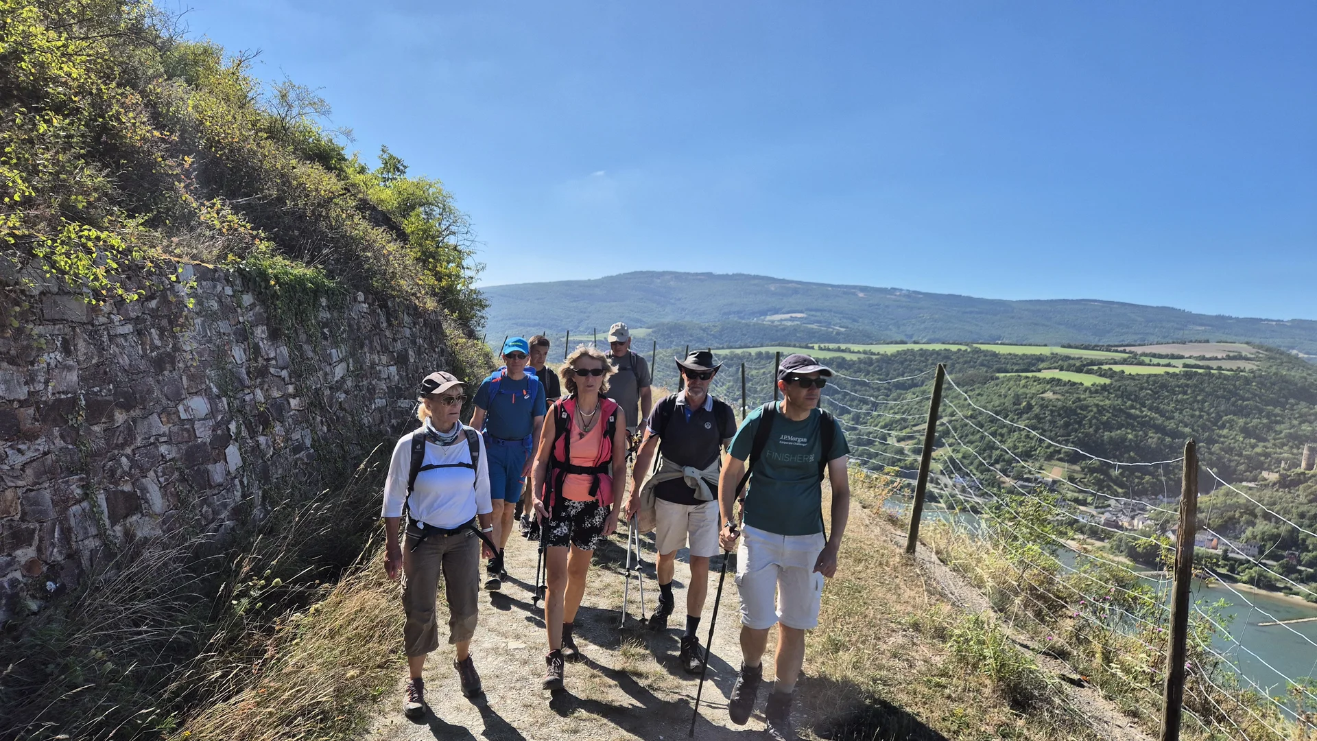 Ebene Passage auf dem Rheinsteig | © DAV Offenbach, Jeannette Peters