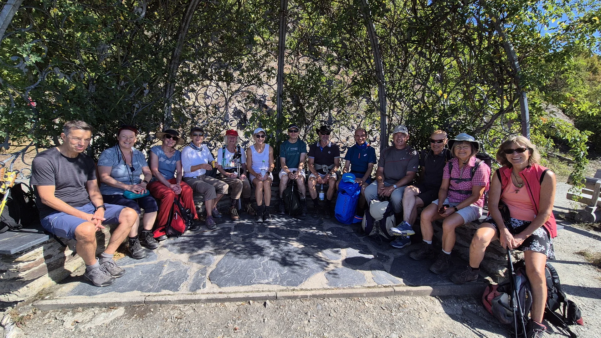 Wandergruppe auf dem Rheinsteig | © DAV Offenbach, Jeannette Peters