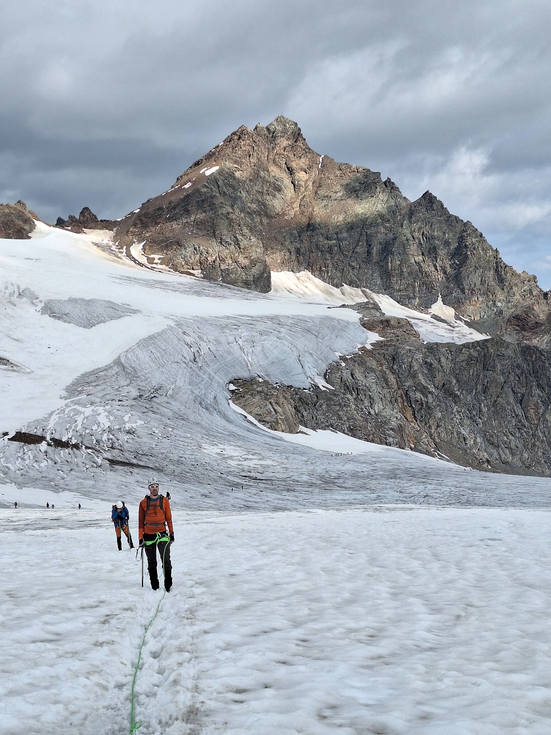 Gletscheraufstieg zum Piz Buin | © DAV Offenbach, Daniel Schreiner