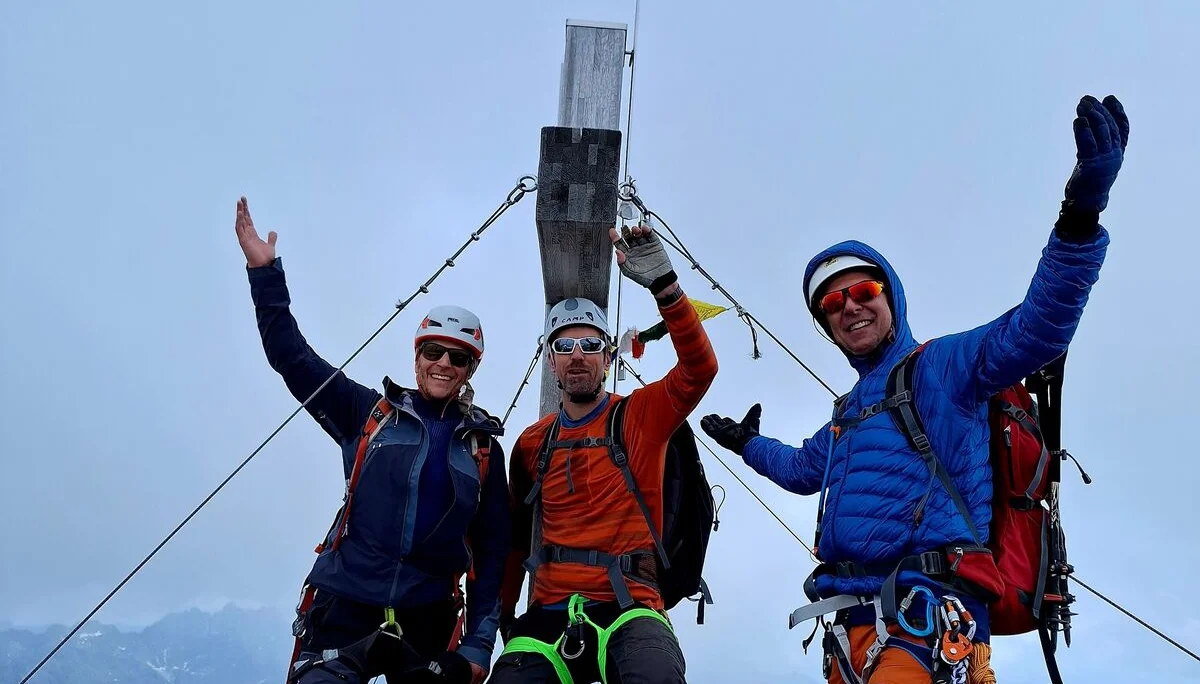 Auf dem Gipfel des Piz Buin | © DAV Offenbach, Daniel Schreiner