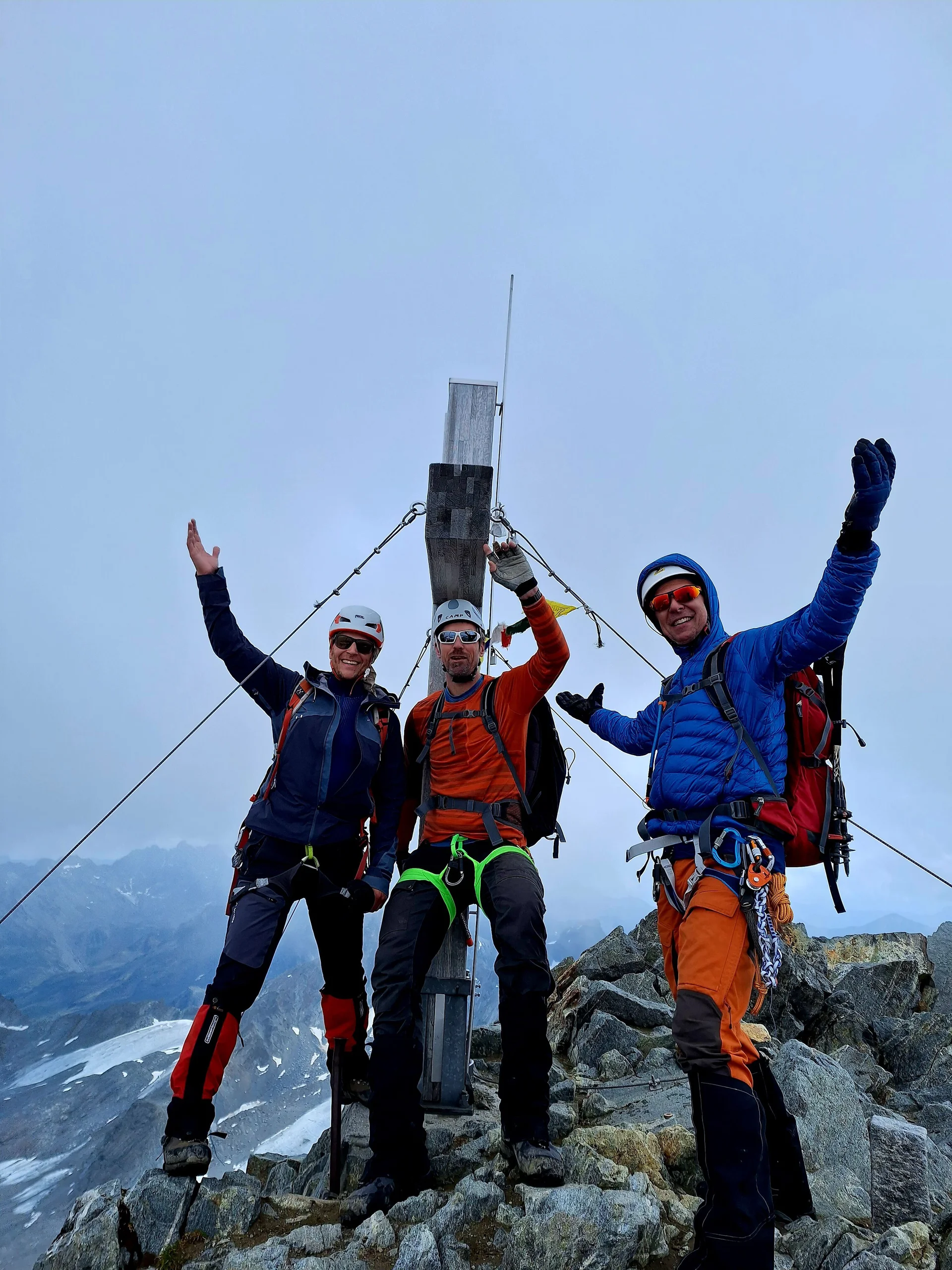 Auf dem Gipfel des Piz Buin | © DAV Offenbach, Daniel Schreiner