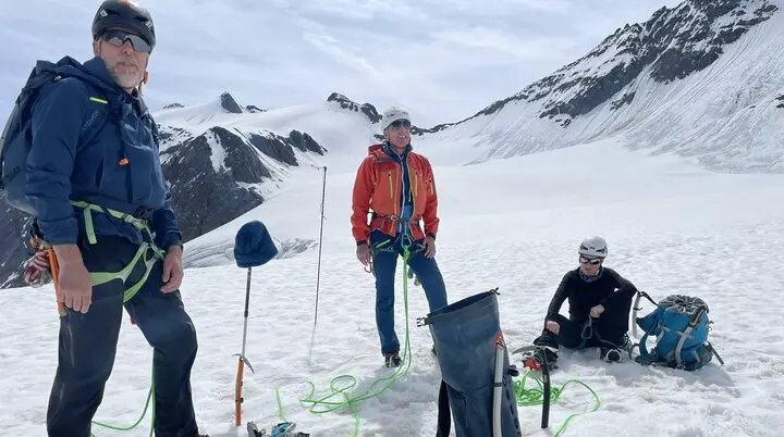 Gruppe am Urkundsattel | © DAV Offenbach