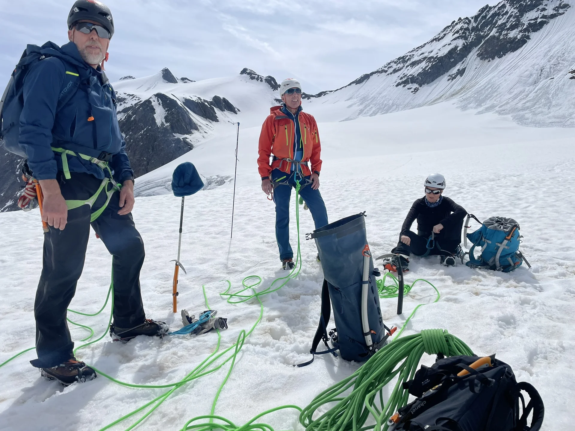 Gruppe am Urkundsattel | © DAV Offenbach