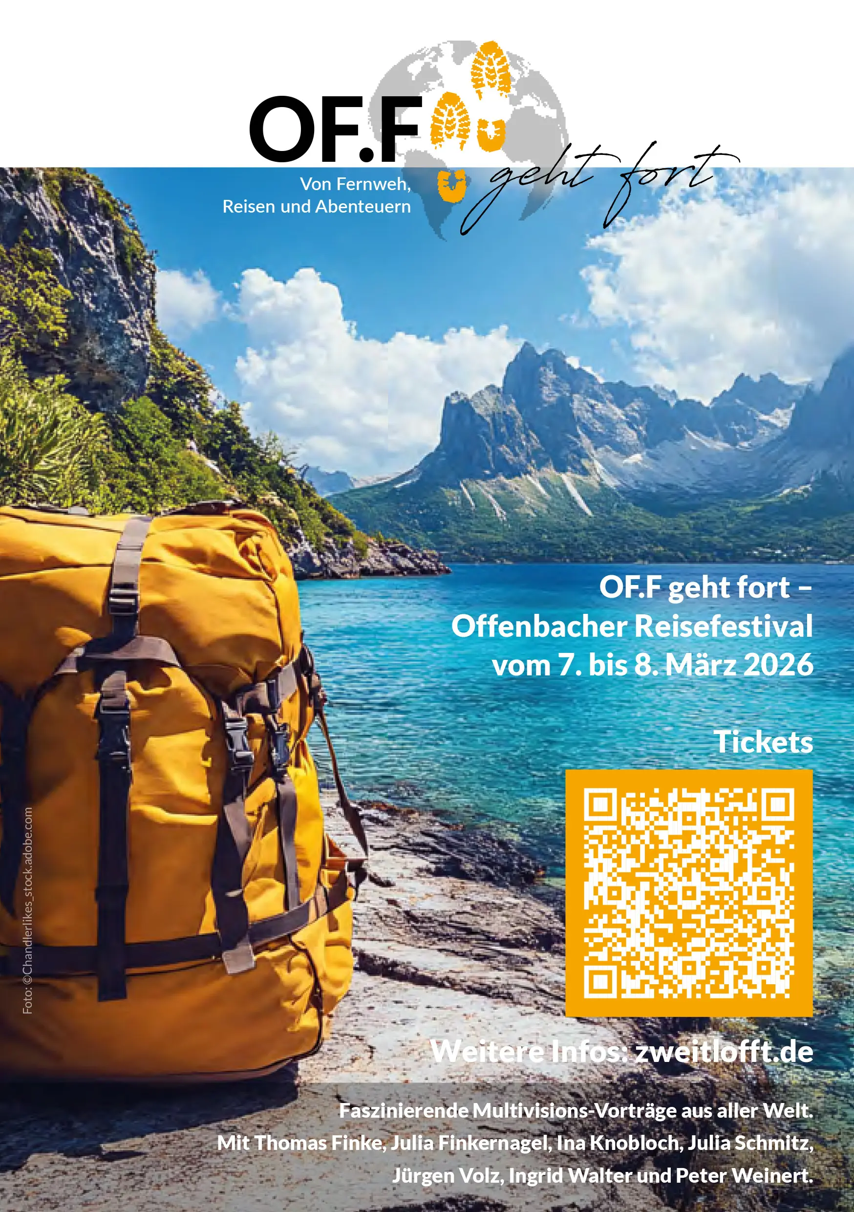 Ankündigung Reisefestival 2026 | © Reisefestival Offenbach 2026