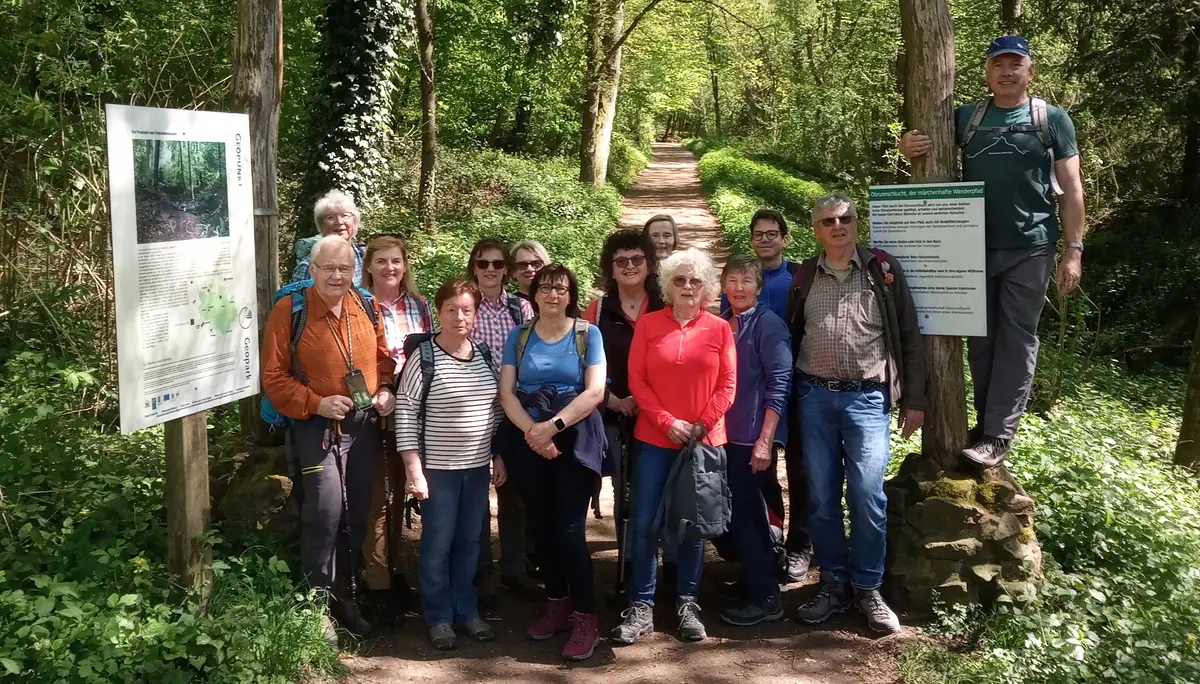 Wandergruppe im Odenwald | © DAV Offenbach, Holger Hanke