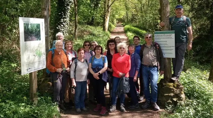 Wandergruppe im Odenwald | © DAV Offenbach, Holger Hanke