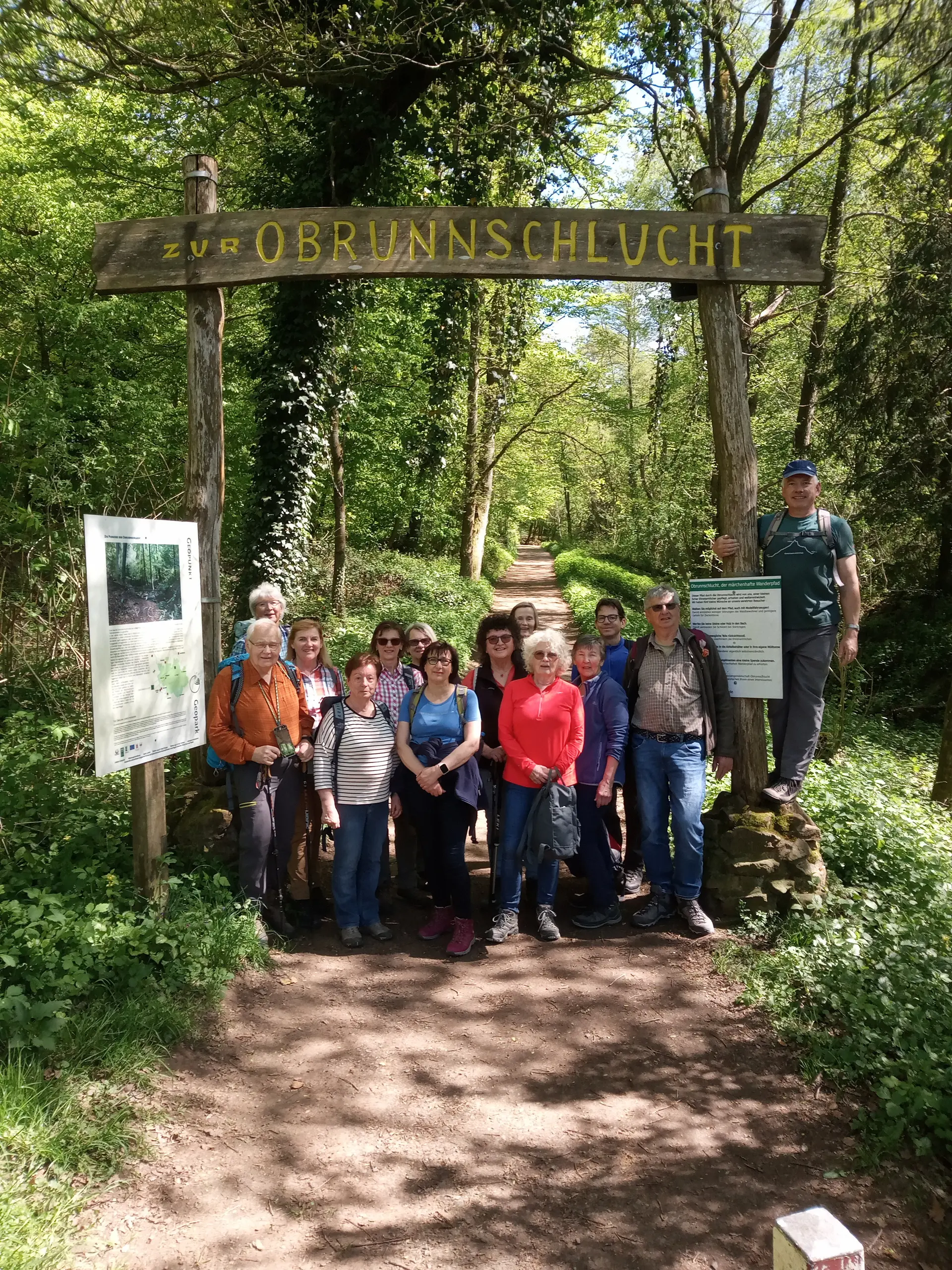 Wandergruppe im Odenwald | © DAV Offenbach, Holger Hanke