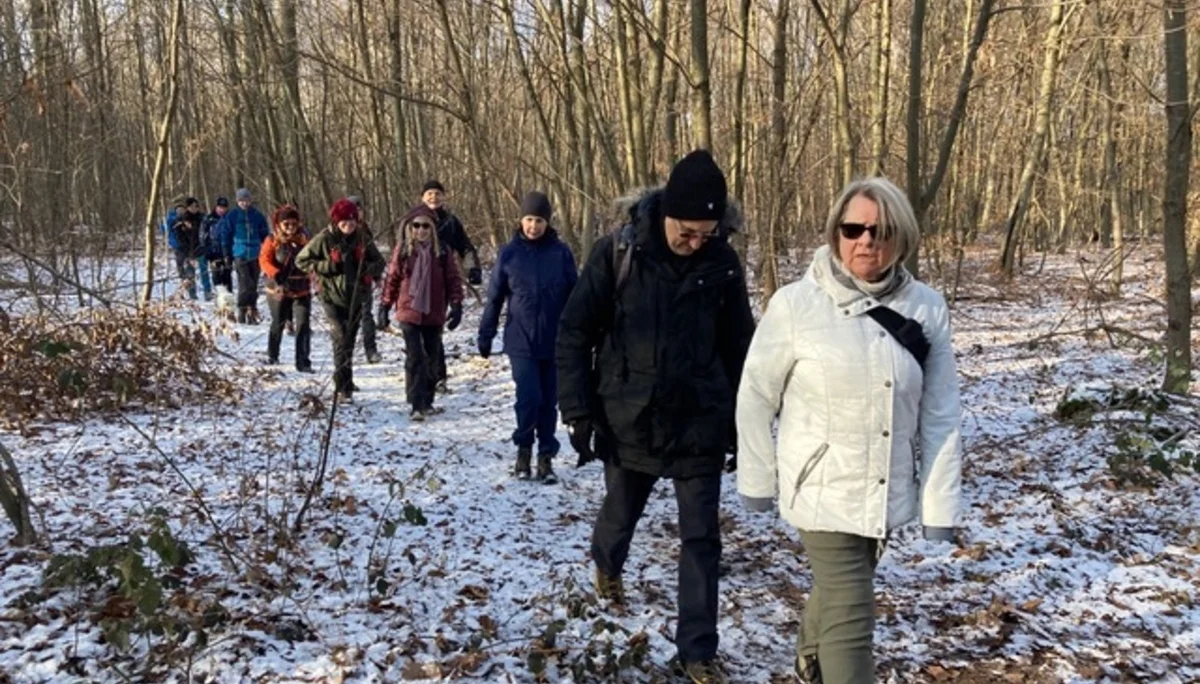 Unsere Wandergruppe im Offenbacher Stadtwald | © DAV Offenbach, Dr. Thomas Woznik