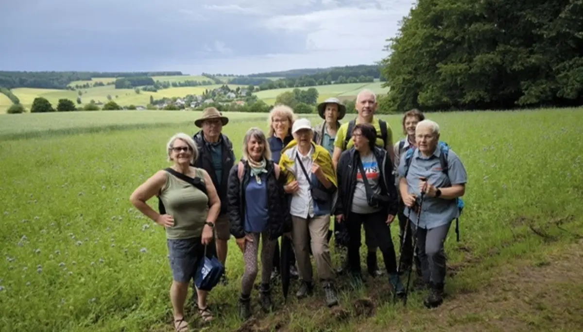 Wandergruppe im Spessart | © DAV Offenbach, Holger Hanke