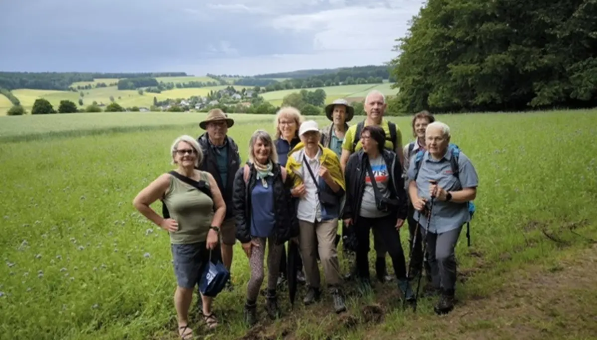 Wandergruppe im Spessart | © DAV Offenbach, Holger Hanke