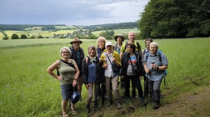 Wandergruppe im Spessart | © DAV Offenbach, Holger Hanke