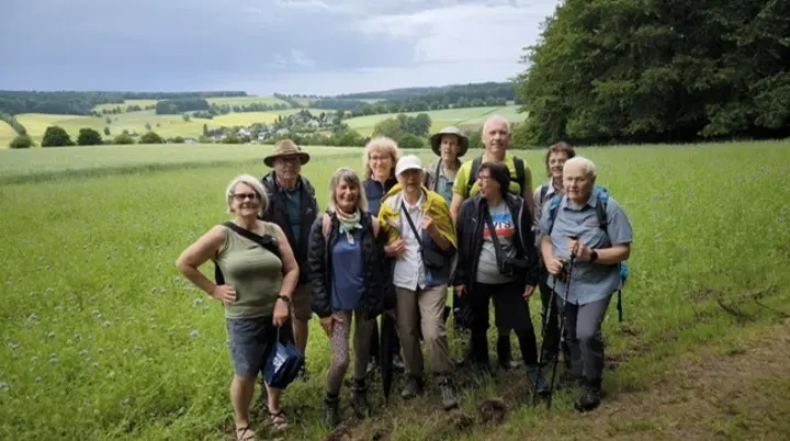 Wandergruppe im Spessart | © DAV Offenbach, Holger Hanke