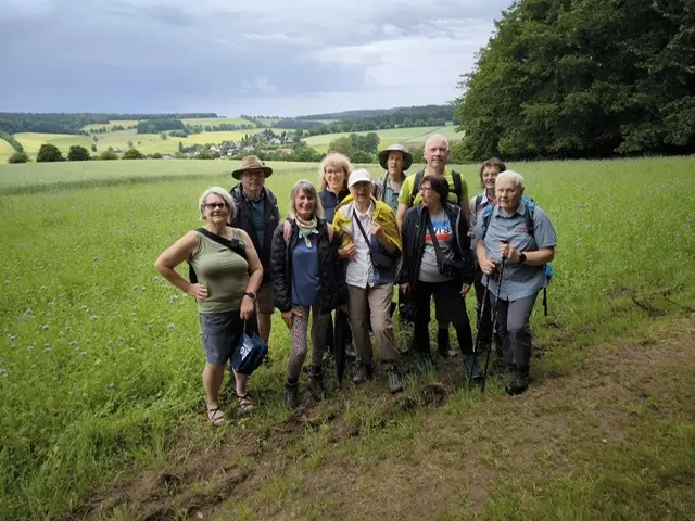 Wandergruppe im Spessart | © DAV Offenbach, Holger Hanke
