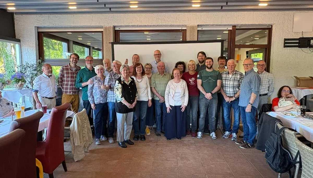 Die Gruppe der Jubilare | © DAV Offenbach, Adina Biemüller
