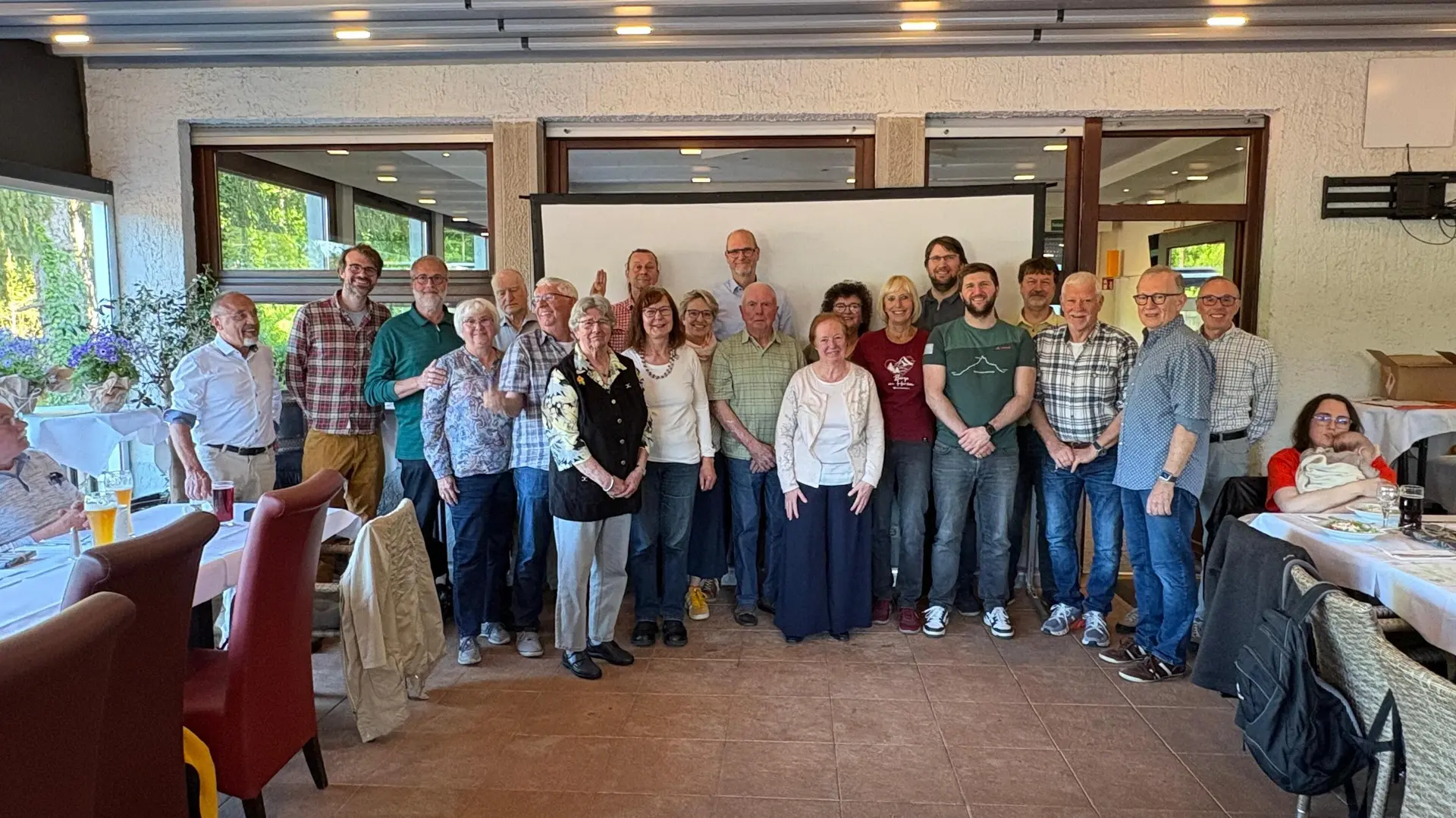 Die Gruppe der Jubilare | © DAV Offenbach, Adina Biemüller