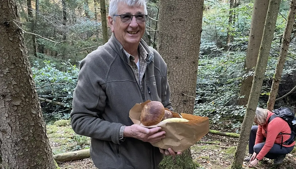 Steinpilze am Wegesrand gesammelt. | © DAV Offenbach, Michael Jehrke