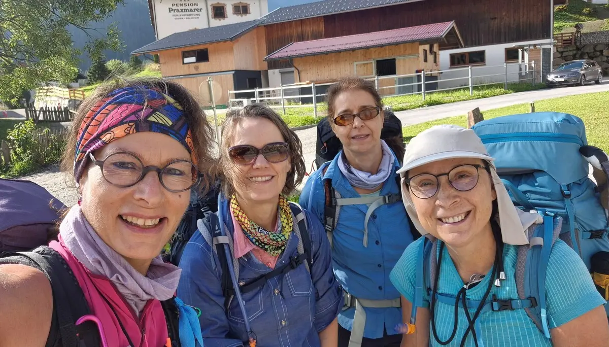 Wandergruppe im Sellrain | © DAV Offenbach, Jeannette Peters