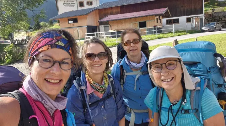Wandergruppe im Sellrain | © DAV Offenbach, Jeannette Peters
