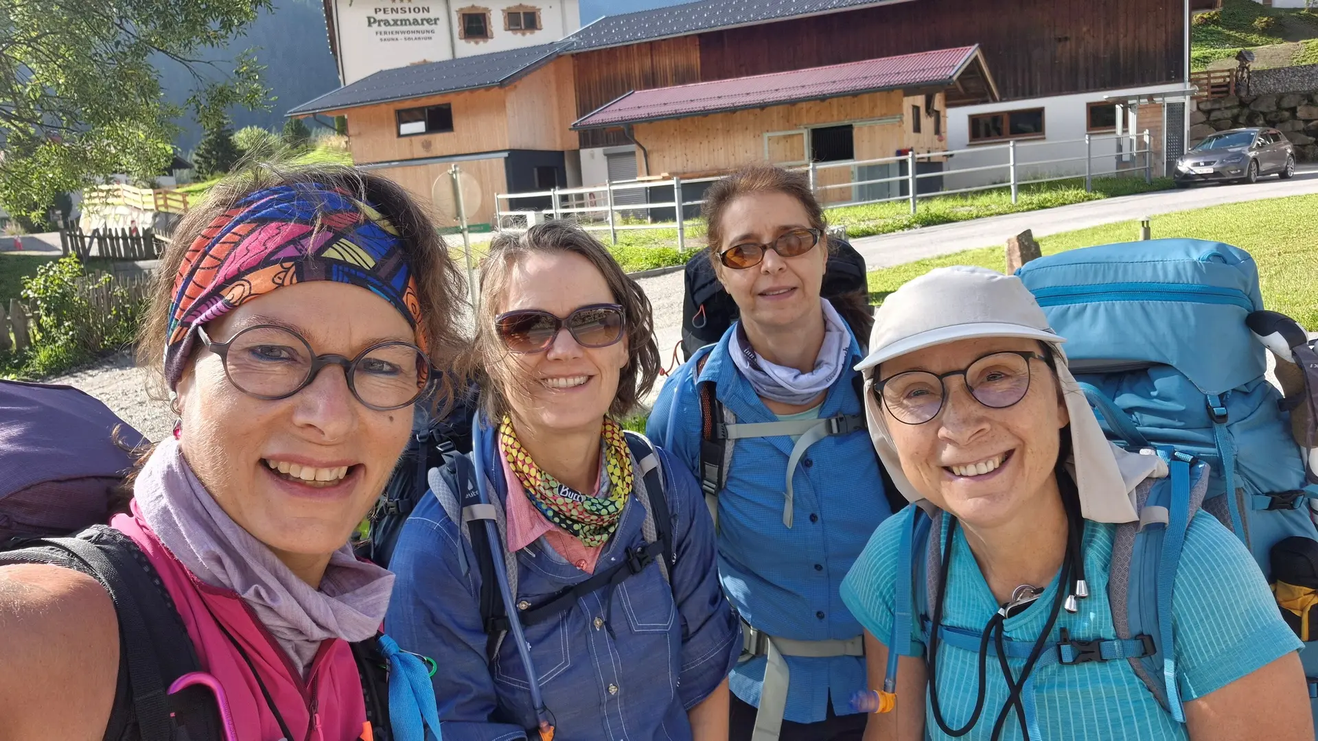 Wandergruppe im Sellrain | © DAV Offenbach, Jeannette Peters