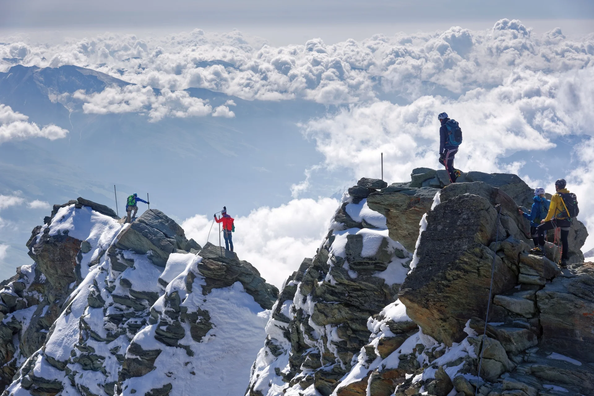 Gipfelgrat Großglockner | © Steffen Hoppe