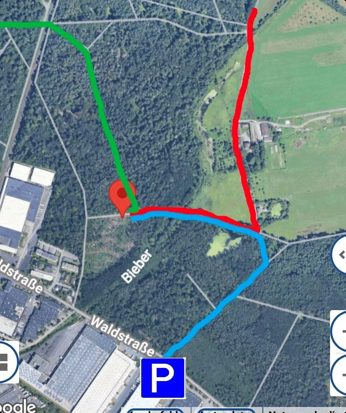 Wege zur Baumpflanzung | © Bürger*innen-Stiftung Heusenstamm