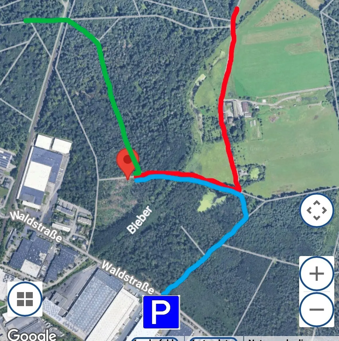 Wege zur Baumpflanzung | © Bürger*innen-Stiftung Heusenstamm