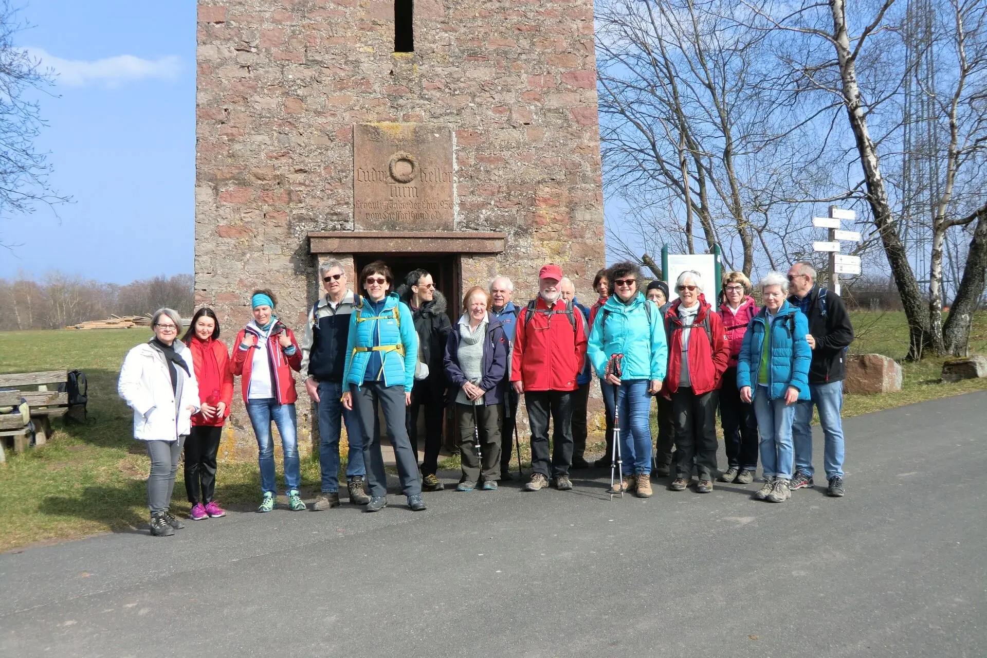 Wandergruppe in Hessen | © DAV Offenbach