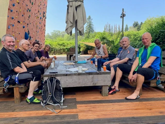 Kaffeepause in der KletterBar | © DAV Offenbach, Thomas Woznik