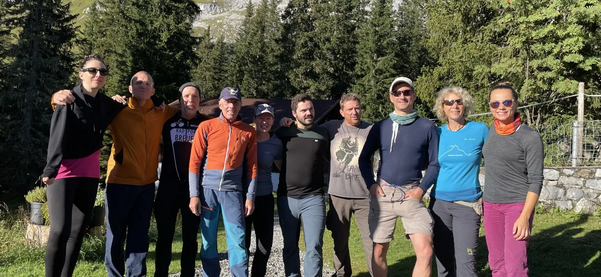 Kletergruppe an der Lindauer Hütte | © DAV Offenbach