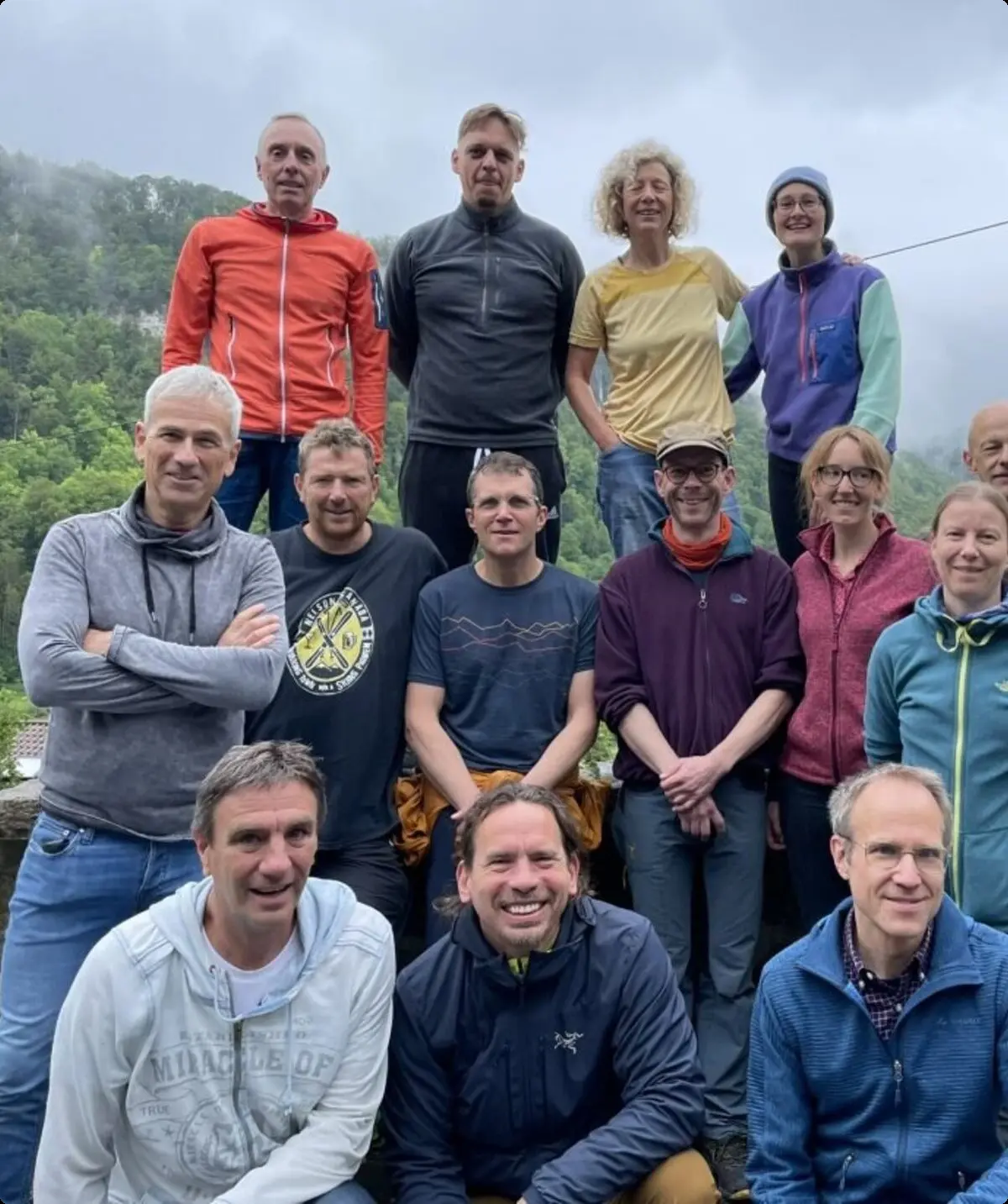 Klettergruppe an der Oberen Donau | © DAV Offenbach